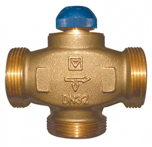 Клапан трехходовой CALIS-TS-RD 1" 100% затек. HERZ